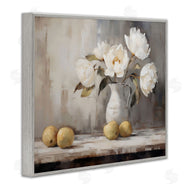 LSR Creative Studio | Vase Of Peonies & Lemons