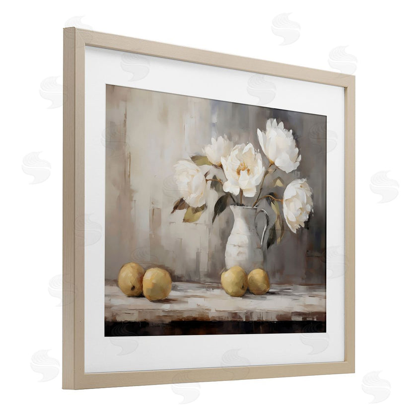 LSR Creative Studio | Vase Of Peonies & Lemons