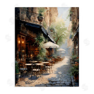 LSR Creative Studio | Cafe In Paris Alleyway