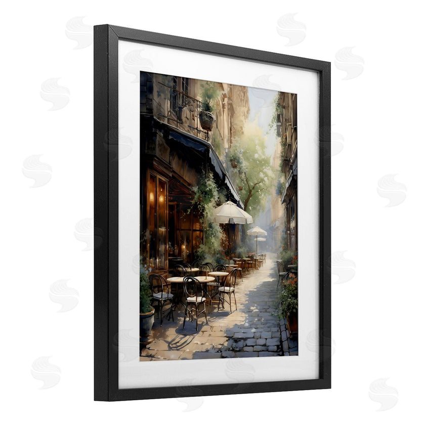 LSR Creative Studio | Cafe In Paris Alleyway