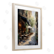 LSR Creative Studio | Cafe In Paris Alleyway