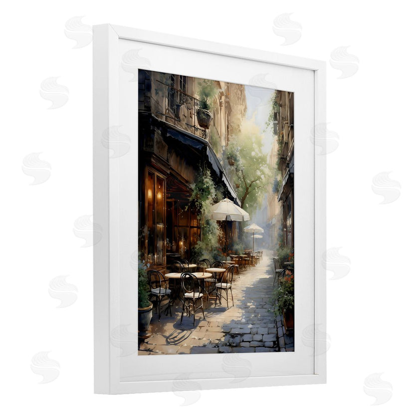 LSR Creative Studio | Cafe In Paris Alleyway