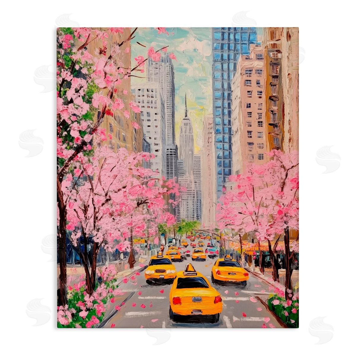 LSR Design Studio New York in Spring Canvas Wall Art Print