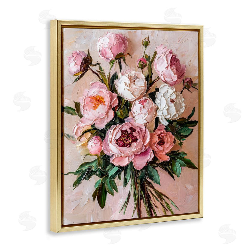 Petal Prints Design | Romantic Peonies Bouquet