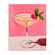 Riley B | Pink Cocktail & Cherries