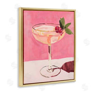 Riley B | Pink Cocktail & Cherries