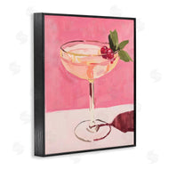 Riley B | Pink Cocktail & Cherries