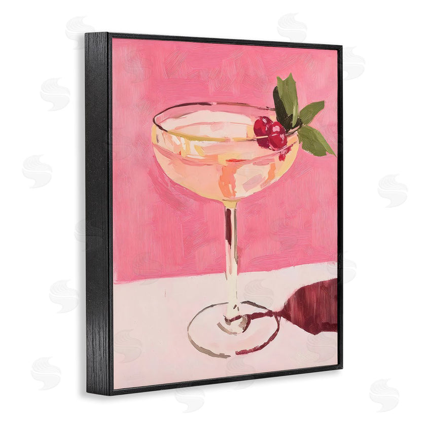 Riley B | Pink Cocktail & Cherries