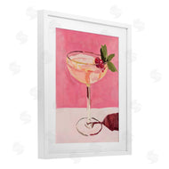 Riley B | Pink Cocktail & Cherries