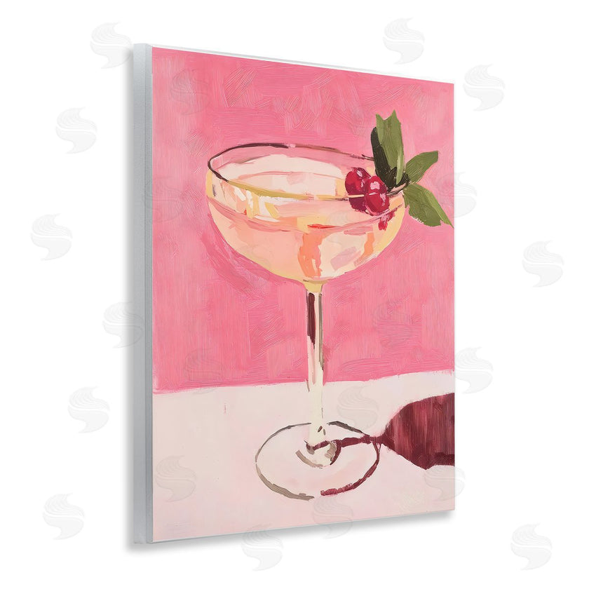 Riley B | Pink Cocktail & Cherries