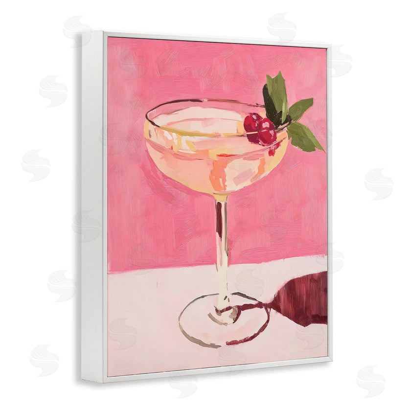 Riley B | Pink Cocktail & Cherries
