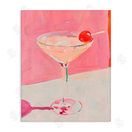 Riley B | Pink Cherry Cocktail