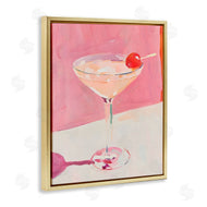 Riley B | Pink Cherry Cocktail