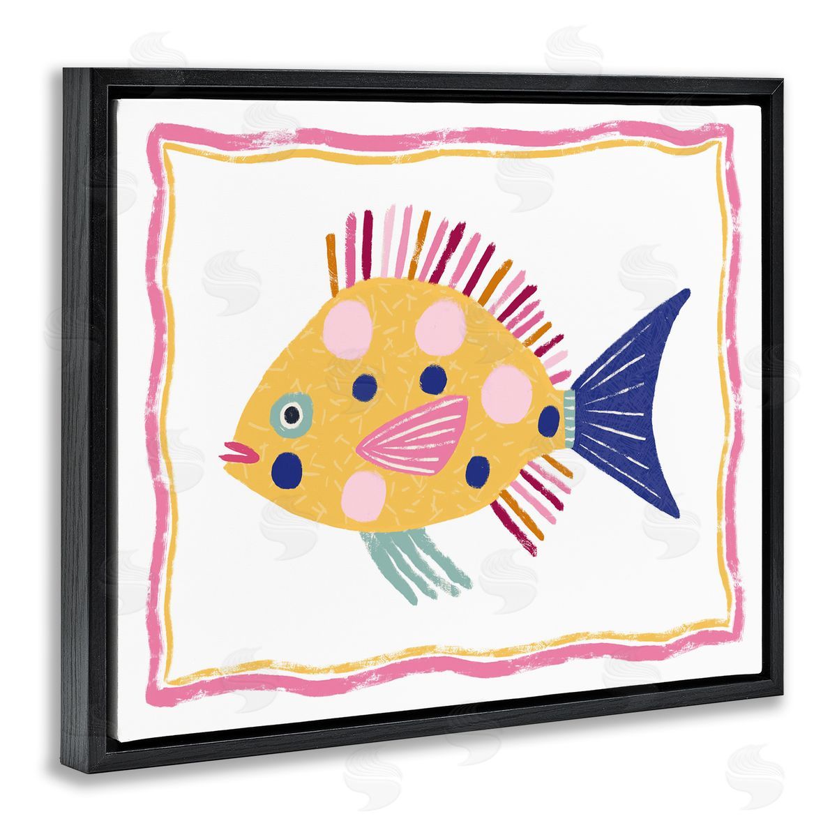 Lisa Nohren | Polka Dot Fish Illustration