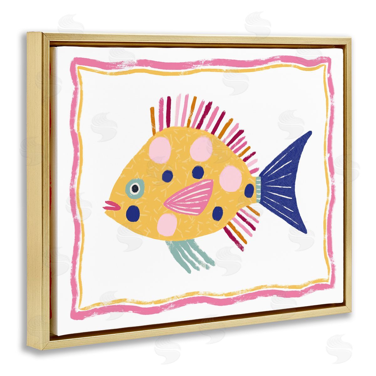 Lisa Nohren | Polka Dot Fish Illustration