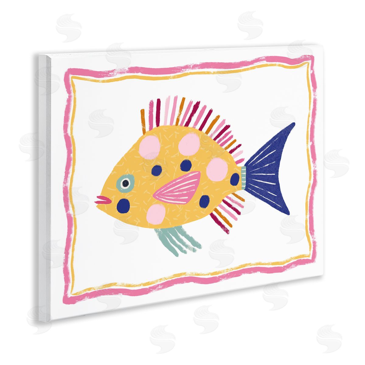 Lisa Nohren | Polka Dot Fish Illustration