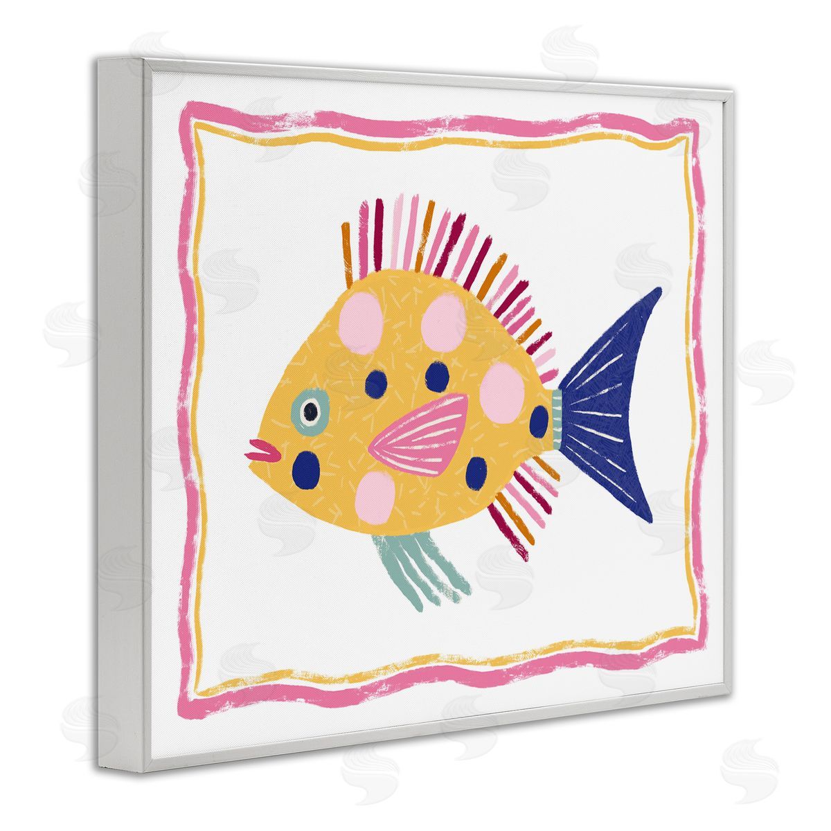 Lisa Nohren | Polka Dot Fish Illustration