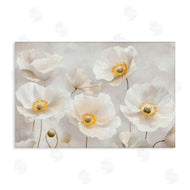 Petal Prints Design | Elegant White Floral