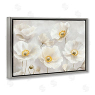 Petal Prints Design | Elegant White Floral