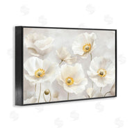Petal Prints Design | Elegant White Floral