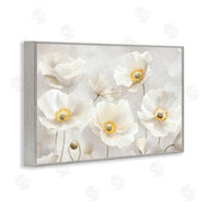 Petal Prints Design | Elegant White Floral