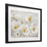 Petal Prints Design | Elegant White Floral