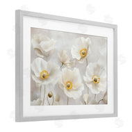 Petal Prints Design | Elegant White Floral