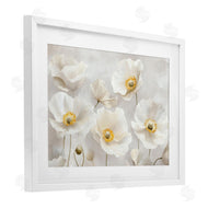 Petal Prints Design | Elegant White Floral