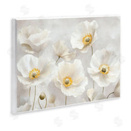 Petal Prints Design | Elegant White Floral