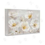 Petal Prints Design | Elegant White Floral