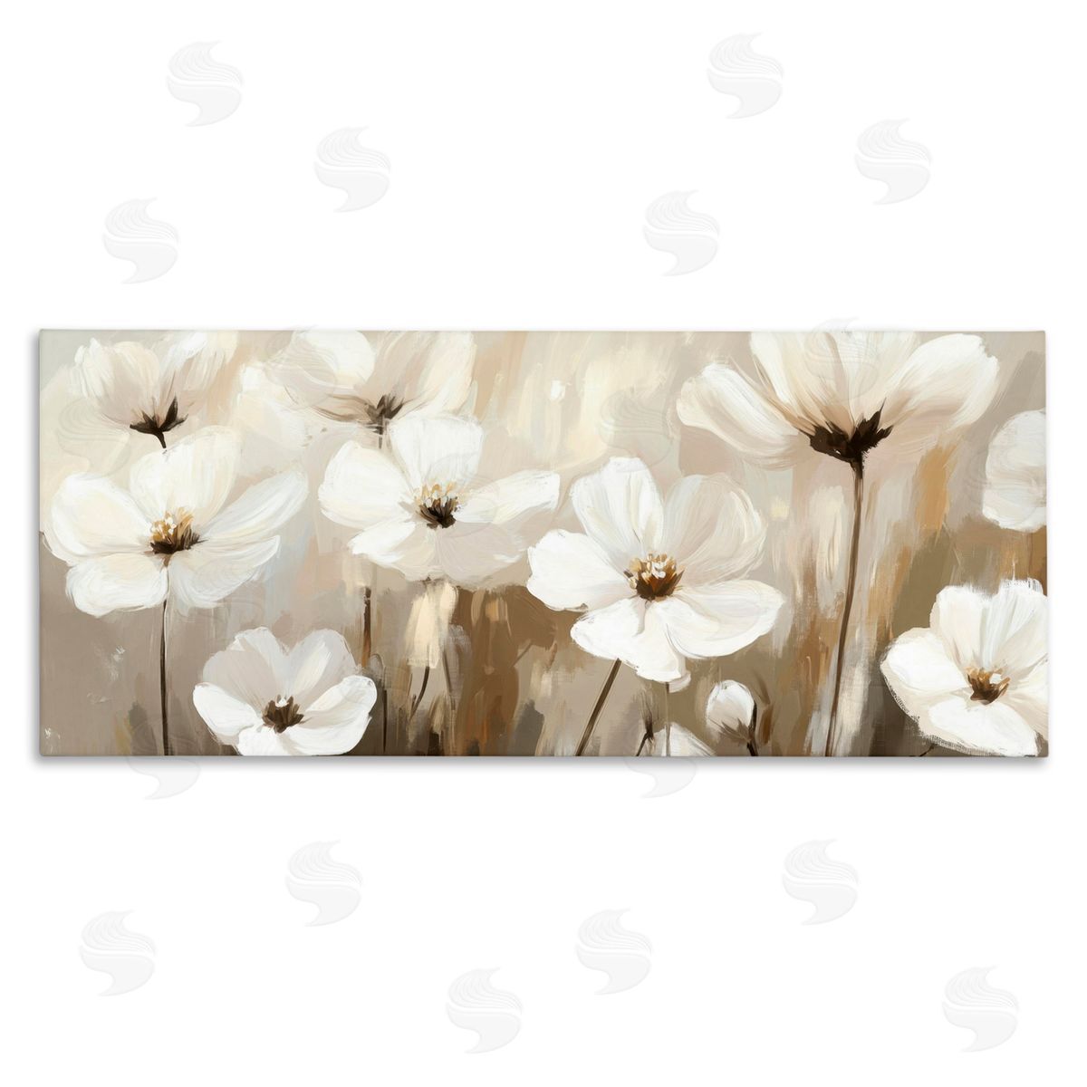 Petal Prints Design Calming Gentle Florals Canvas Wall Art Print