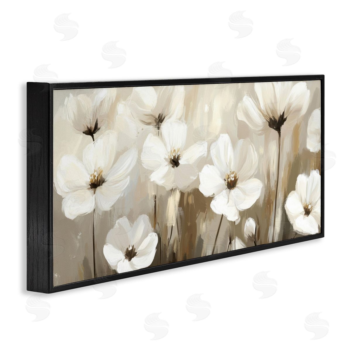 Petal Prints Design Calming Gentle Florals Canvas Wall Art Print