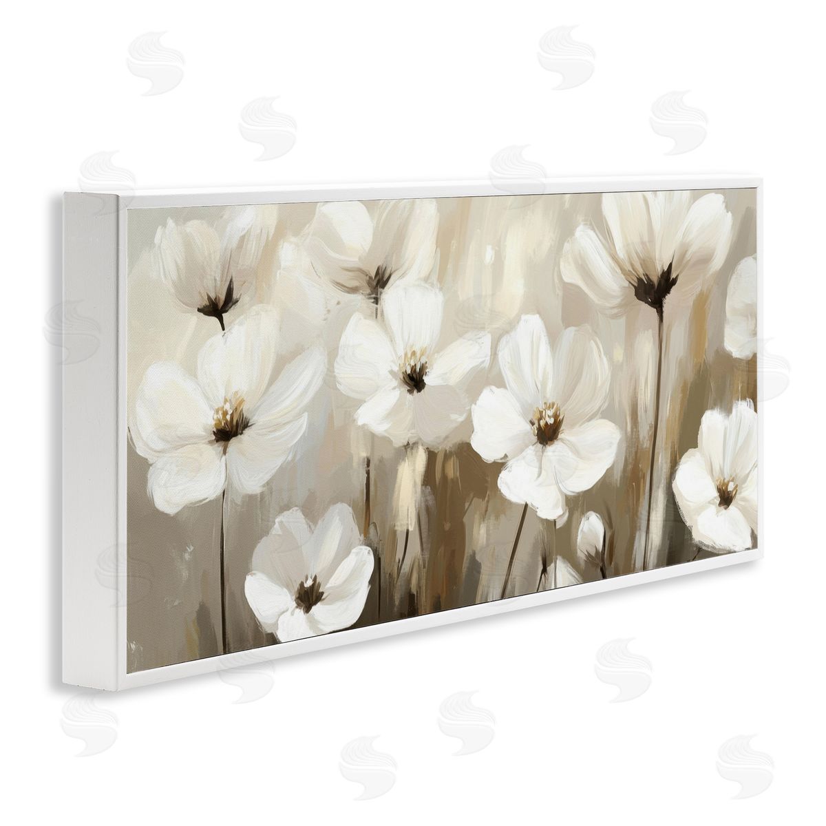 Petal Prints Design Calming Gentle Florals Canvas Wall Art Print