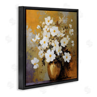 LSR Creative Studio | Golden Vase with Daisies