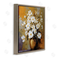 LSR Creative Studio | Golden Vase with Daisies