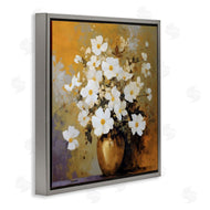 LSR Creative Studio | Golden Vase with Daisies