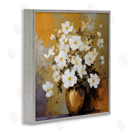 LSR Creative Studio | Golden Vase with Daisies