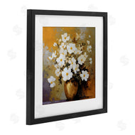 LSR Creative Studio | Golden Vase with Daisies