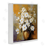 LSR Creative Studio | Golden Vase with Daisies