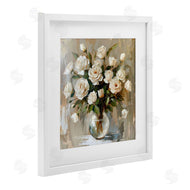 LSR Creative Studio | White Roses In Vase