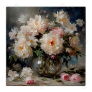 LSR Creative Studio | Romantic Flowers in Round Vase