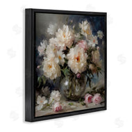 LSR Creative Studio | Romantic Flowers in Round Vase