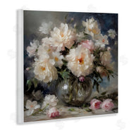 LSR Creative Studio | Romantic Flowers in Round Vase