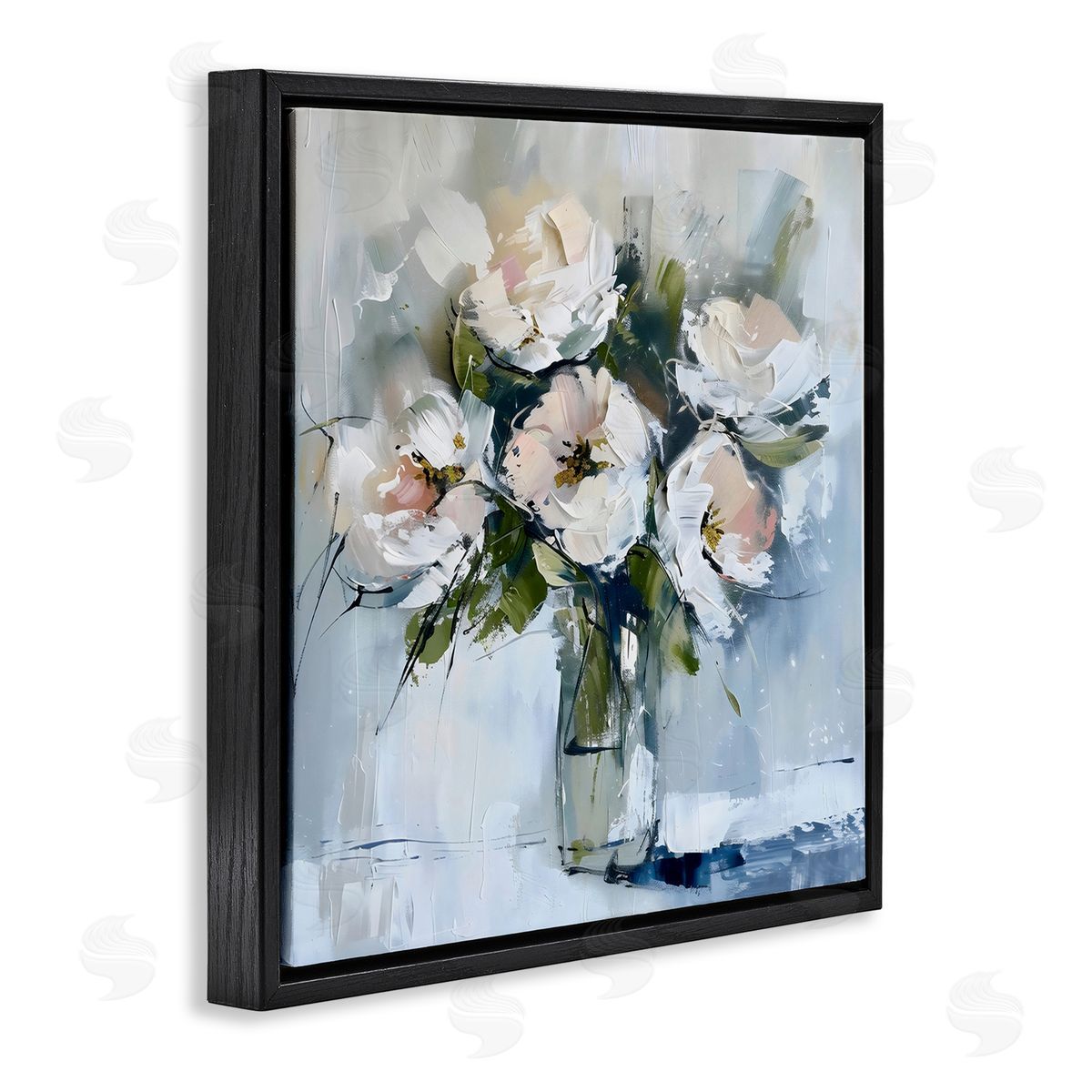 LSR Creative Studio Cottage Chic Modern Bouquet Canvas Wall Art Print