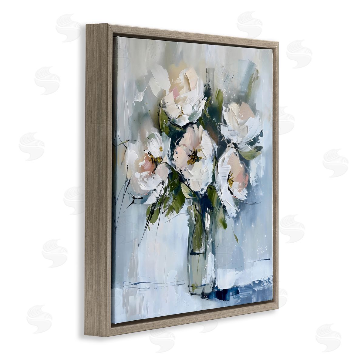LSR Creative Studio Cottage Chic Modern Bouquet Canvas Wall Art Print
