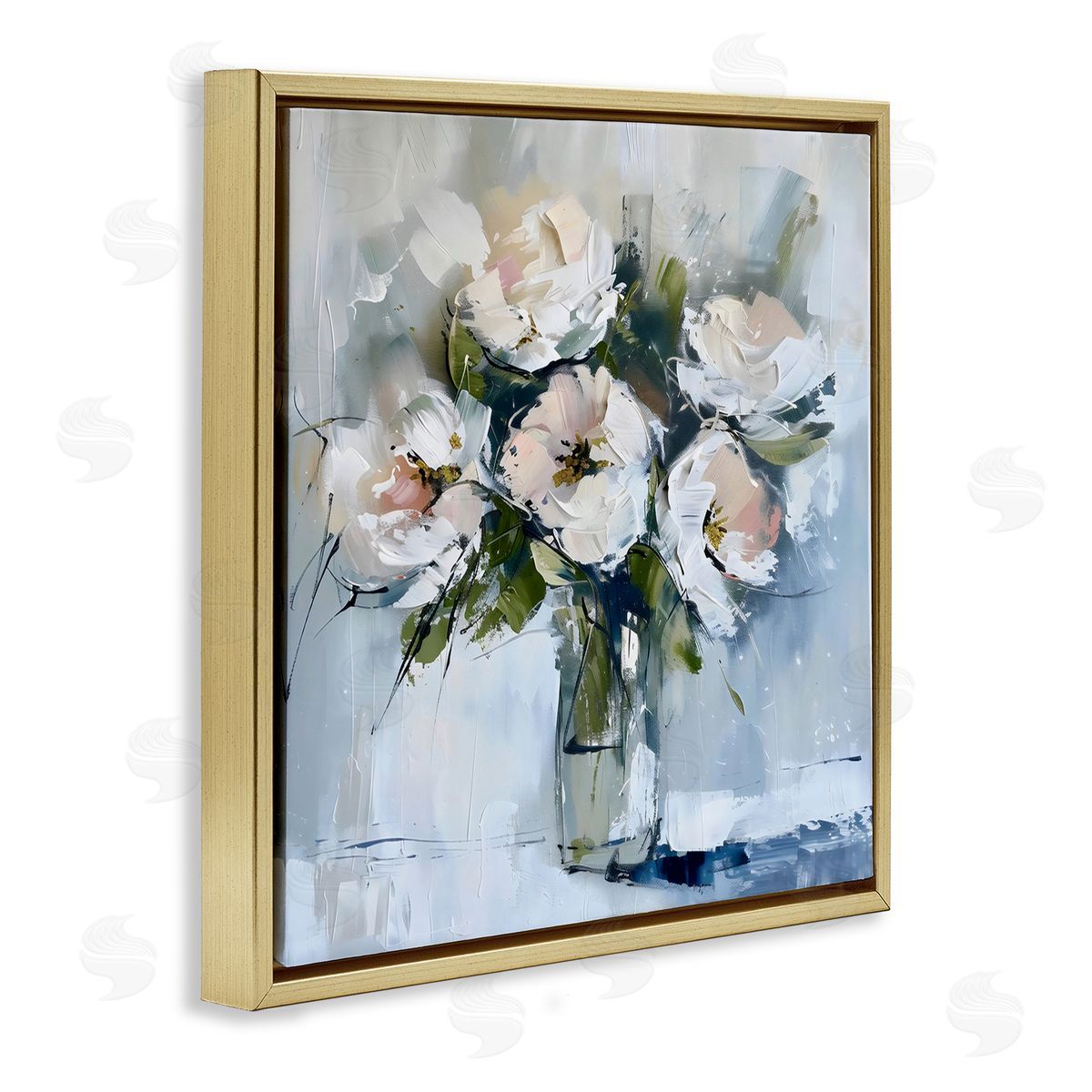 LSR Creative Studio Cottage Chic Modern Bouquet Canvas Wall Art Print