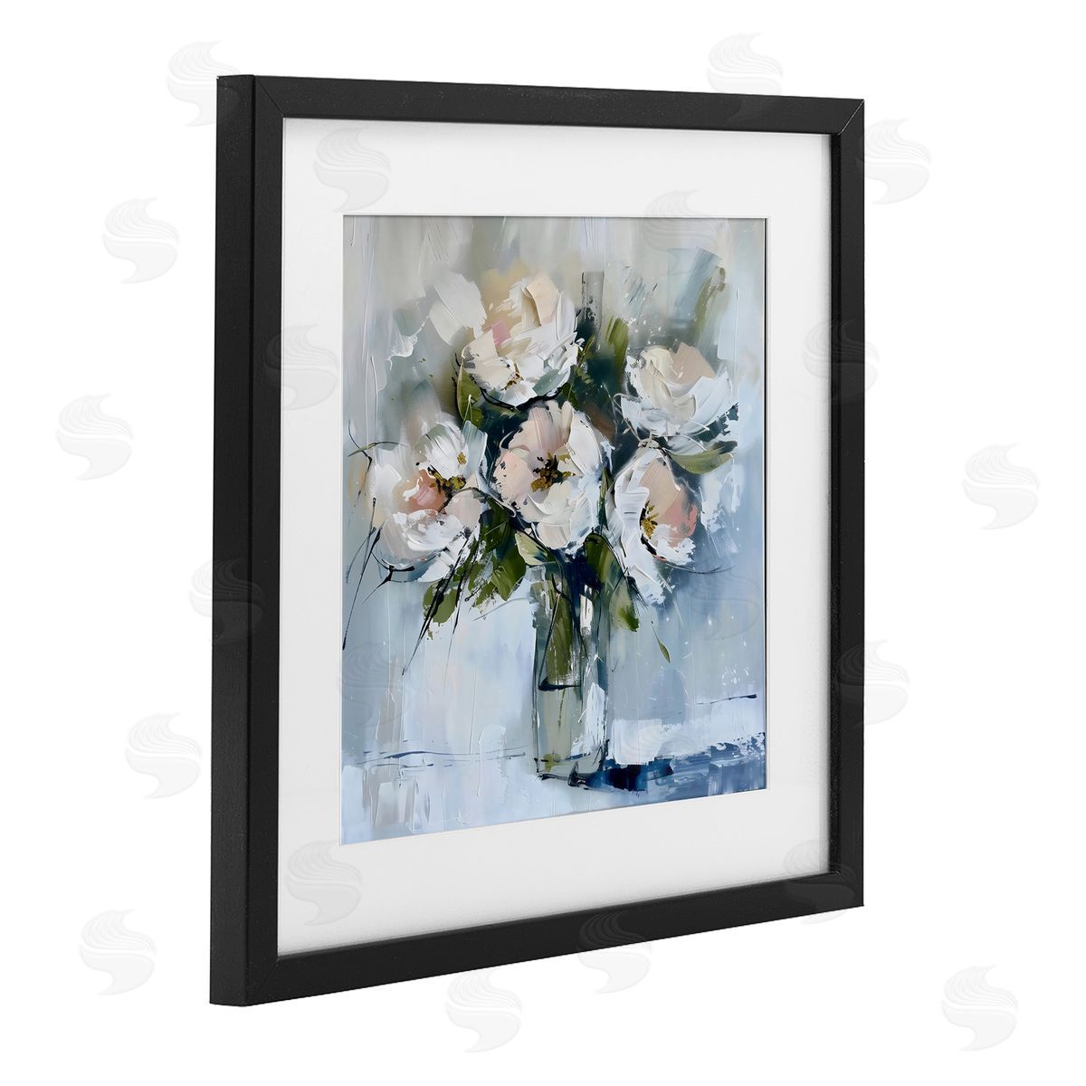 LSR Creative Studio Cottage Chic Modern Bouquet Canvas Wall Art Print