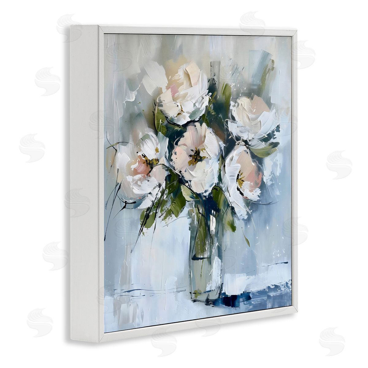 LSR Creative Studio Cottage Chic Modern Bouquet Canvas Wall Art Print