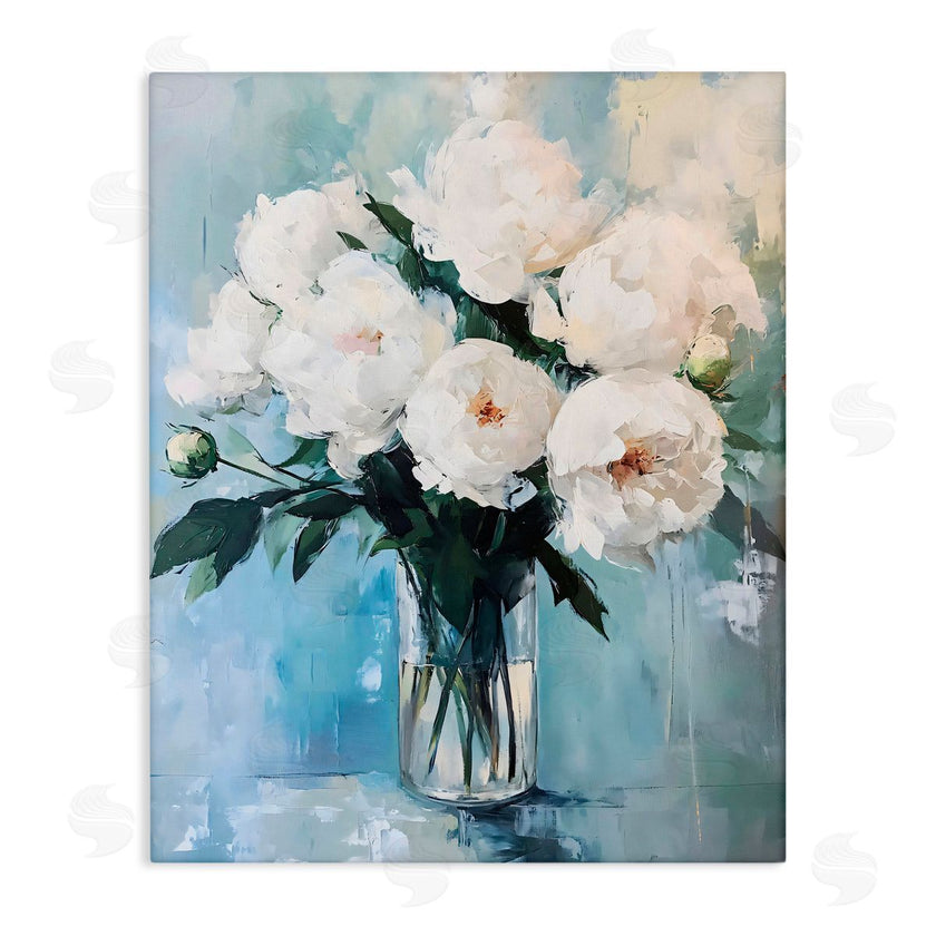 LSR Creative Studio | Vase Of White Peonies
