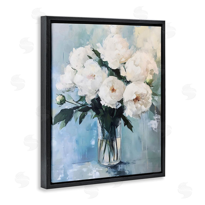 LSR Creative Studio | Vase Of White Peonies